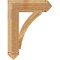 Ekena Millwork Thorton Arts & Crafts Rough Sawn Bracket, Western Red Cedar, 6"W x 24"D x 32"H BKT06X24X32THR03RWR - alternate 4